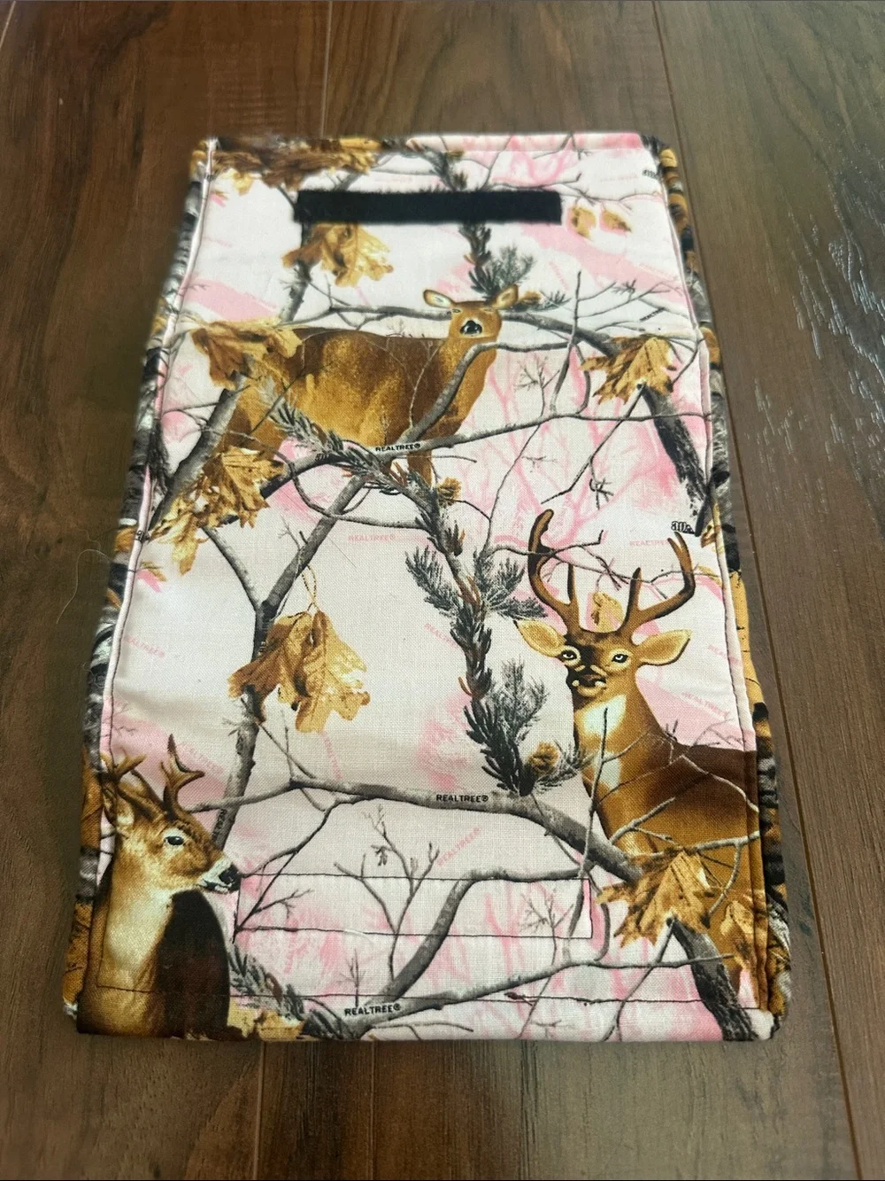 Realtree Pink and Brown Deer Camo Kids Wallet